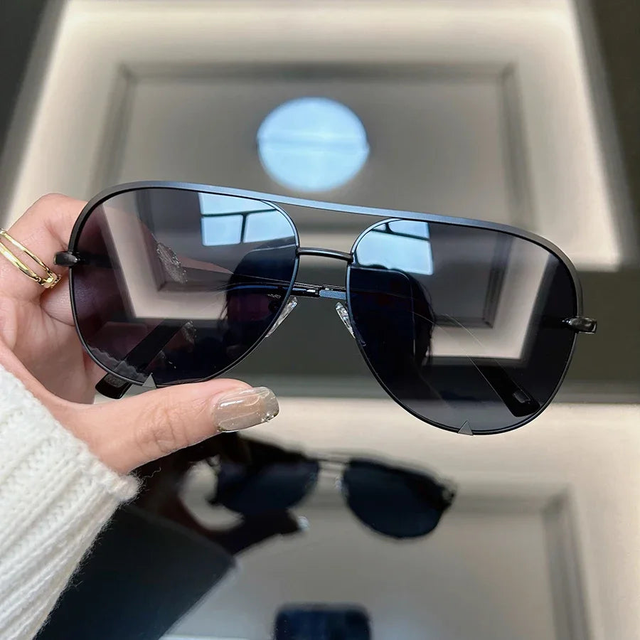 Fashion Vintage Oval Sunglasses Women Men Brand Designer Retro Sun Glasses Female Male Outdoor Mirror Punk Shades Oculos De Sol