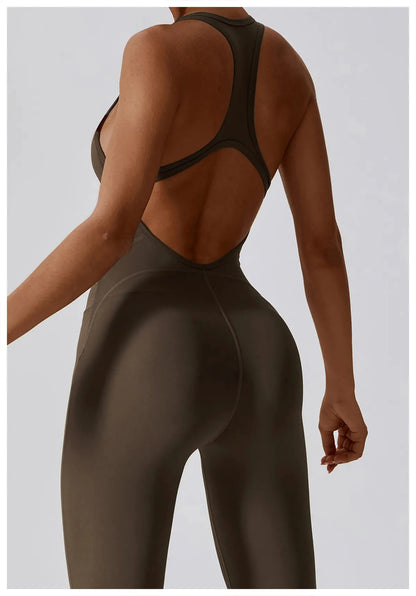 Sexy Yoga Jumpsuit Fitness Sports Overalls Gym Clothing Set Yoga Wear Pilates Workout Clothes for Women Outfit push-up Tracksuit