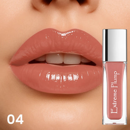 Water-Glow Mirror Lip Gloss, Long Lasting Moisturizing Hydrating Lip Makeup, Waterproof Sweat-Proof Gloss Gift for Women
