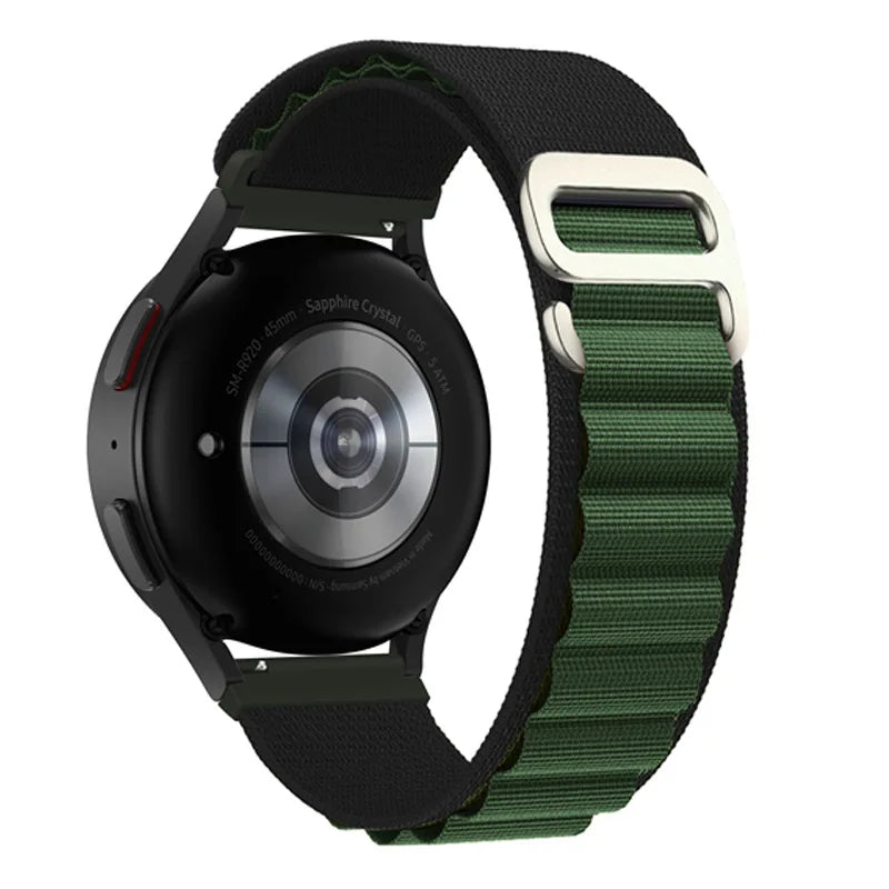 Nylon Loop Strap For Zeblaze Vibe 7/Pro/Lite Stratos 2/3 GTR 2/3 Pro Beyond 2/3 Pro Btalk 2 Swim NEO3 Bracelet 22mm...