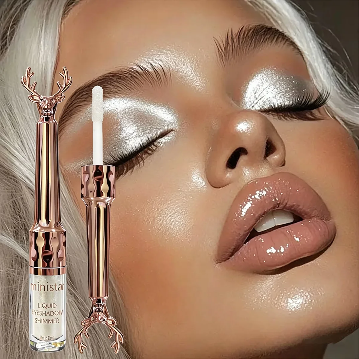 Liquid Eyeshadow High Pigment Waterproof Lasting Not Easy To Fade Pearl Glitter Portable Delicate Women's Eye Makeup - Kimlud