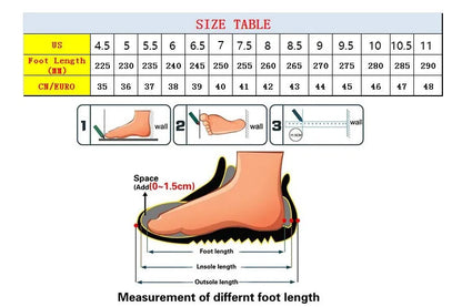 Men's sports shoes four seasons new thick-sole non-slip outdoor casual running shoes student light breathable soft-sole sneakers - Kimlud