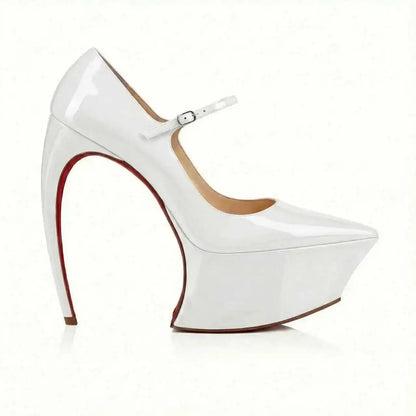 2026 Women's Stiletto High HeelsThick Bottom Headband BuckleSilk Bow BanquetSandals European AndAmerican Nightclub Fashion Shoes