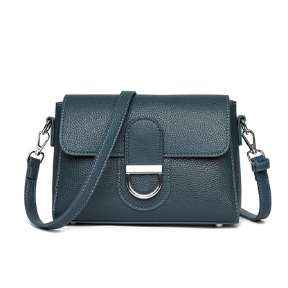 Designer Bag Luxury 100% cowhide Crossbody Handbag for Women Travel Handbag Fashion Shoulder Messenger Bag Ladies Small Flap Bag - Kimlud