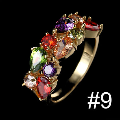 LXOEN 2022 Classic Semi-precious Stone Stud Earrings for Women Silver Color Round Studs Ear Jewelry brinco Gift bijoux