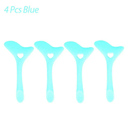 Silicone Eyeliner Makeup Useful Tool Stencils Wing Tips Marscara Drawing Aid Face Cream Mask Resusable Multifunction Makeup Tool