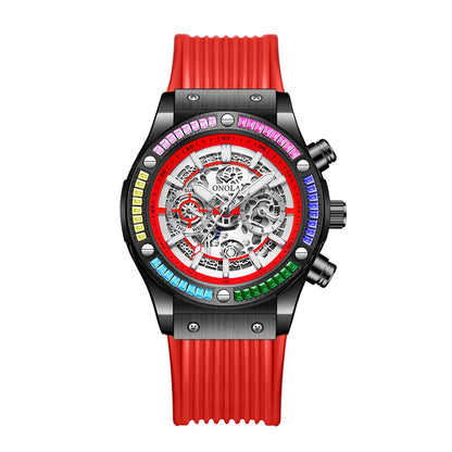 2025 Classic Luxury Watch for Menes  Multifunction Sports Waterproof Luminous Casual Clock ONOLA Men Mechanic Watches