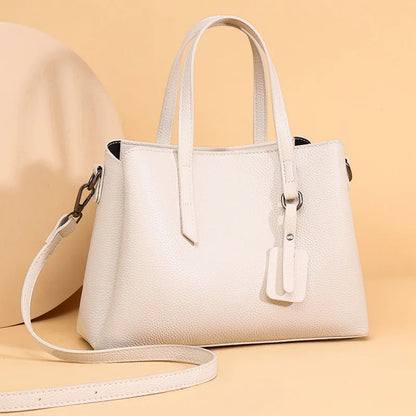 First Layer Cowhide Women's Shoulder Bag Commuter Handbag Armpit Crossbody Bag Genuine Leather Small Square Bag luxury |...