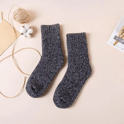 3/5/10 Pairs Men Solid Color Socks Fashionable Simple Versatile Winter Socks Are Soft Comfortable Lightweight Casual In...