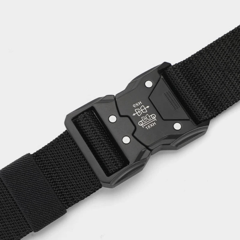 1pcs Versatile Men's Tactical Belts - Durable, Adjustable Design - for Outdoor Hunting & Sports Enthusiasts Men Belt