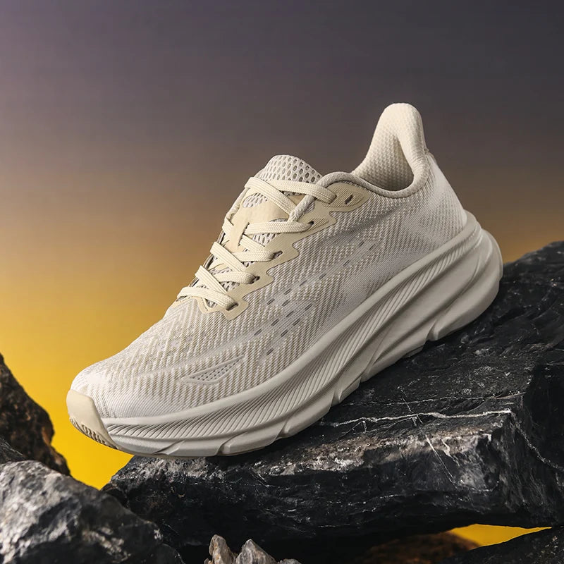 Men's Running Shoes Luxury Shoes Couple Outdoor Sneakers Cushioning Breathable Mesh Off-road Trainer Shoes Race Non-Slip...