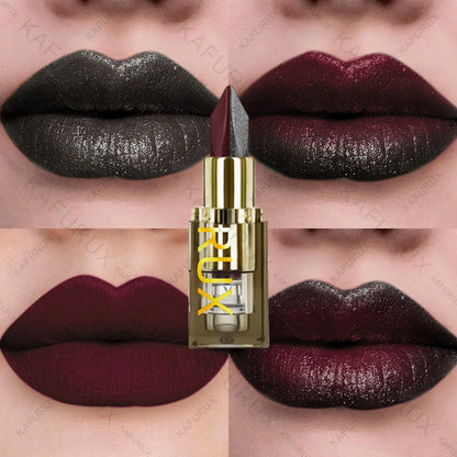 11 Color Two-tone Lipstick Purple Black Glitter Matte1pc Lipsticks Makeup Easy to use Lip Tint Makeup Gifts Red Black Cosmetics