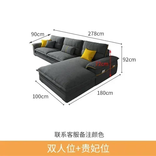 Storage Modern Unique Sofa Europe Cushion Foam Daybed Large Sofa Reading Juego De Muebles Para Sala Home Furniture - Kimlud