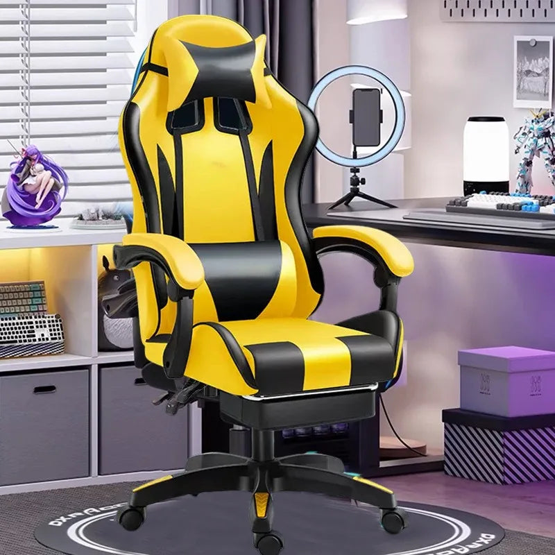Gaming chair Computer chair Competitive game chair Household reclining engineering swivel chair Sedentary office chair