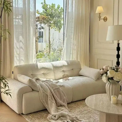 Makeup Designer Living Room Sofas Puffs Futon Lazy Cute Couch Sofas Nordic Modern Luxury Recliner Wood Muebles Home Furniture - Kimlud