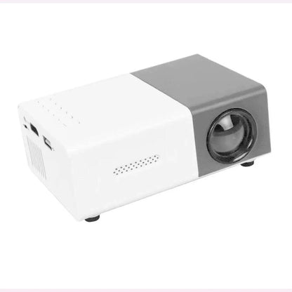 Proyector portátil YG300 para el hogar, conexión inalámbrica para teléfono móvil, compatible con USB, HDMI