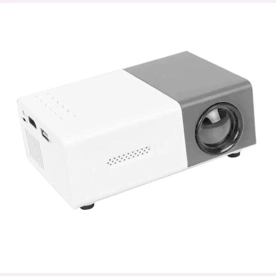 Proyector portátil YG300 para el hogar, conexión inalámbrica para teléfono móvil, compatible con USB, HDMI