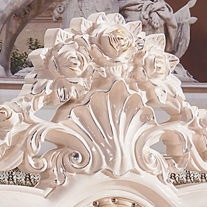 American Double Bed Modern Design Romantic Comfortable Unusual Queen Bed Square Frame Princess Letto Matrimoniale Home...