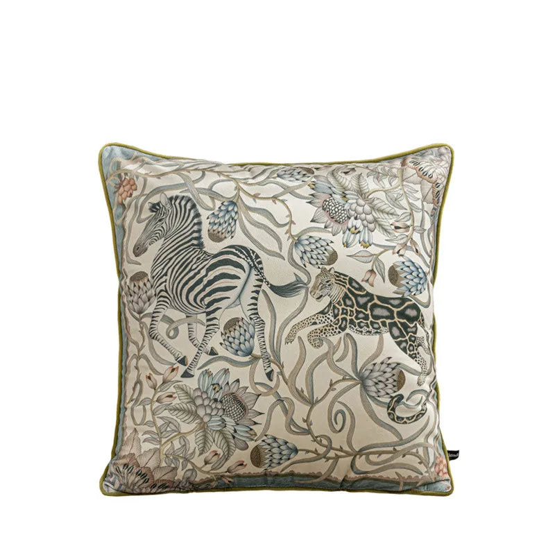 Vintage Floral Velvet Throw Pillow Covers Home Art Deco Pillowcase Square Pillow Case Cushion Cover for Bed Sofa Living Room Car