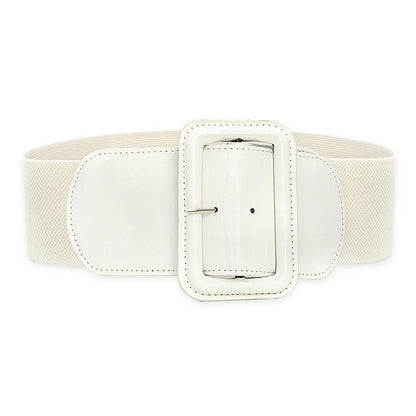 Plus Size Black Stretch Cummerbunds Female Wide Black Corset Belt Big Dress Red Waistband Designer Belts For Women White