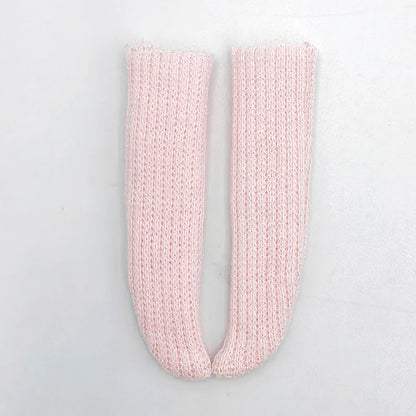 For Blythe Doll Socks Black White Pink Candy color Socks for Ob24 Ob22 Azone Doll Long Stockings - Kimlud