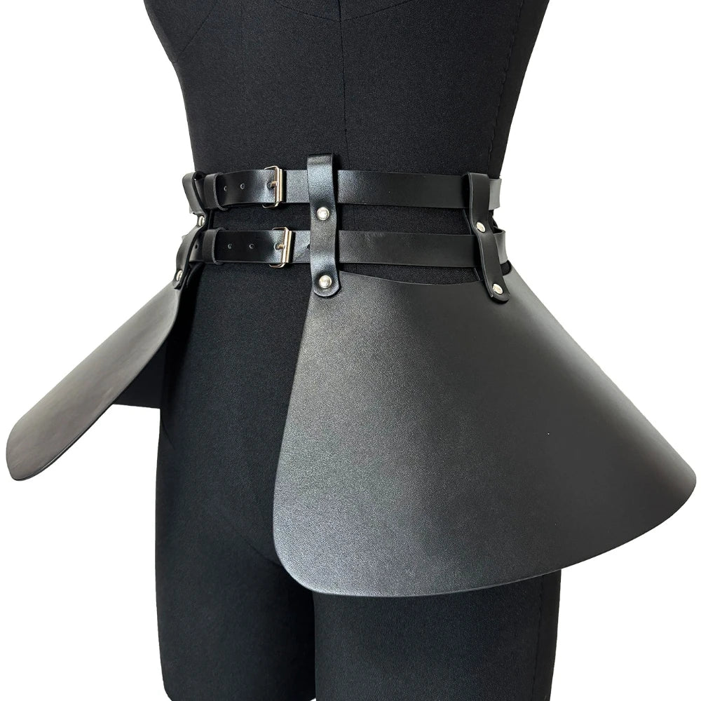Women Fashion PU Leather Harness Belt Street Style Gothic Belts Adjustable Punk Casual Decoration Clothing Accessories |...