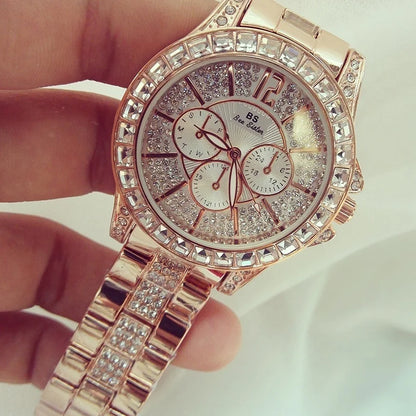 New Women Watch Quartz Diamond Luxury Watch Fashion Top Brand Wristwatch Fashion Watch Ladies Crystal Wristwatches |...