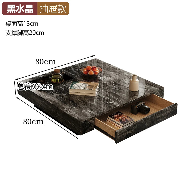 Decoration Living Room Minimalist Side Table Clear Cheap Unique Space Saving Coffee Table Nordic Mesas Bajas Home...