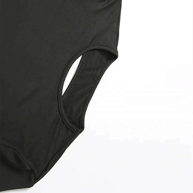 Women's Sexy Backless Jumpsuits Solid Autumn New Long Sleeve Bodycon Black Rompers Fashion Streetwear Casual Slim Female Overall