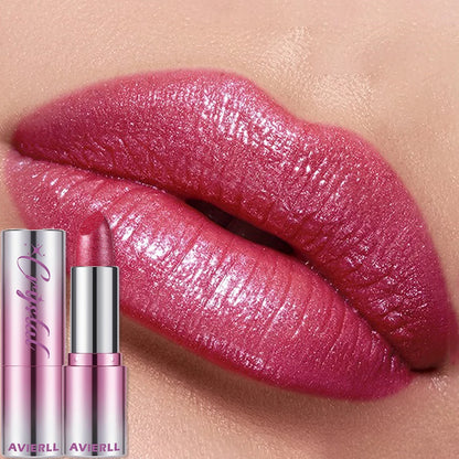 14 Colors Metallic Sparkle Lipstick Polarizing Pigment Diamond Shine Gold Pearlescent Lipgloss Long Lasting Lip Beauty Makeup