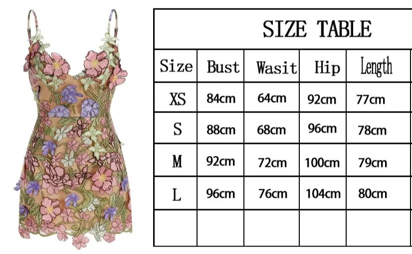 Sexy Spaghetti Straps V Neck Embroidery Mini Dress Women Sleeveless Backless Lace Up Slim A-line Dresses Evening Party Gowns