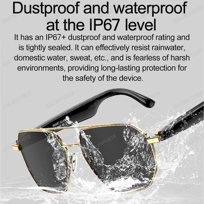 For Xiaomi Smart Glasses AI Intelligent Translation Wireless Bluetooth Real-time Simultaneous Interpretation Headset Sunglasses