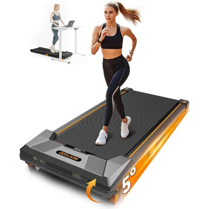 Walking Pad Treadmill Incline Under Desk Treadmill 330lbs Capacity 2.5HP Portable Treadmills for Home Compact Treadmills...