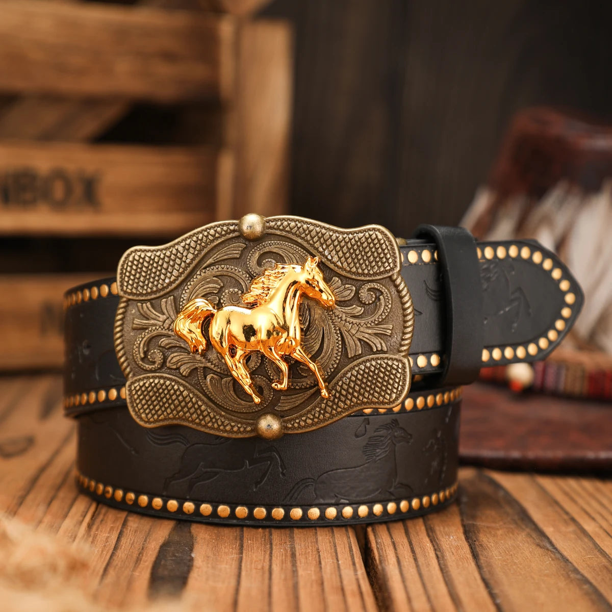 A casual, individual and retro belt, a clothing accessory PU brown belt, metal buckle, suitable for both men and women |...