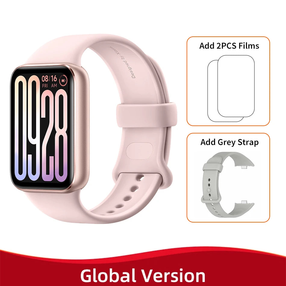 Global Version Xiaomi Smart Band 9 Pro 1.74'' AMOLED Display 21 Days Battery Life Miband Bracelet 150+ Sport Mode Health Monitor
