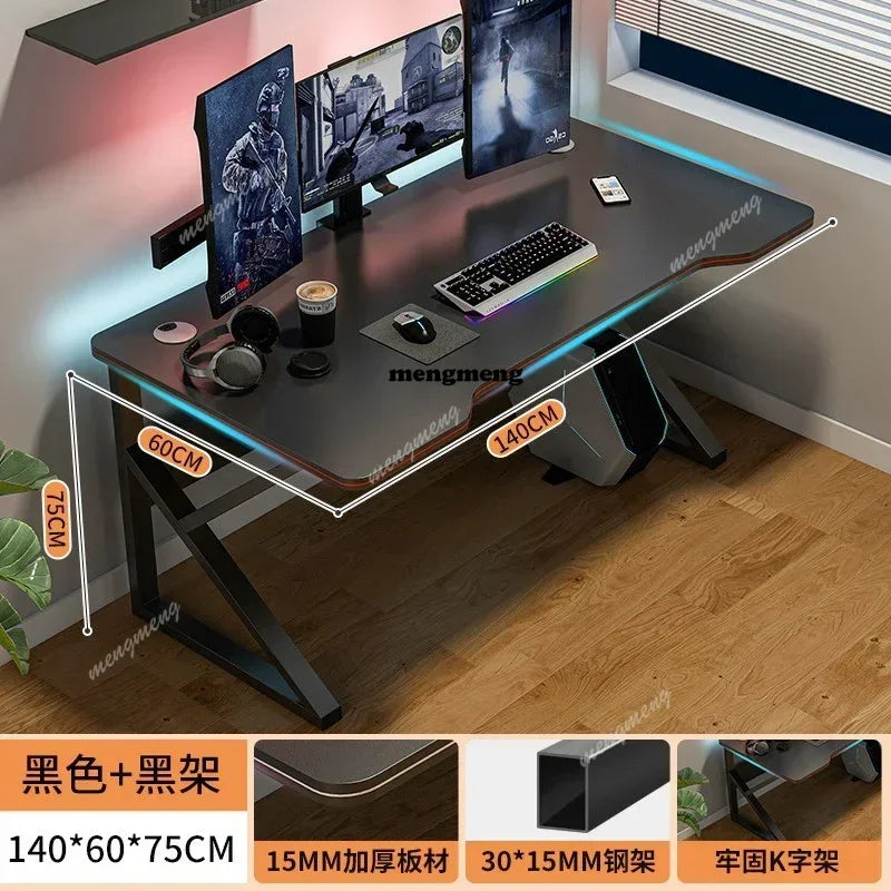Monitor Stand Accessories Computer Desks Gaming Keyboard Study Office Table Notebook Bedroom Mesas De Computador Home Furniture - Kimlud