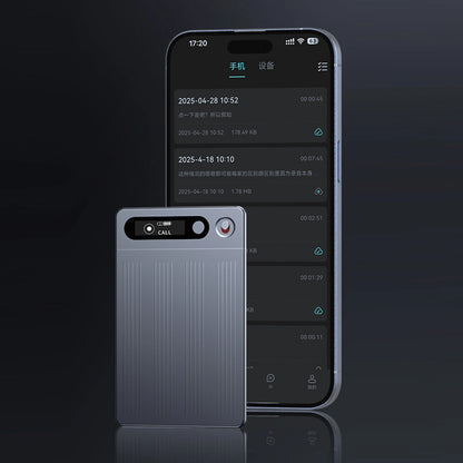 64G AI Voice Recorder Transcribe & Summarize Audio Recorder Support 134 Languages Language Translation Device for Meetings/Calls