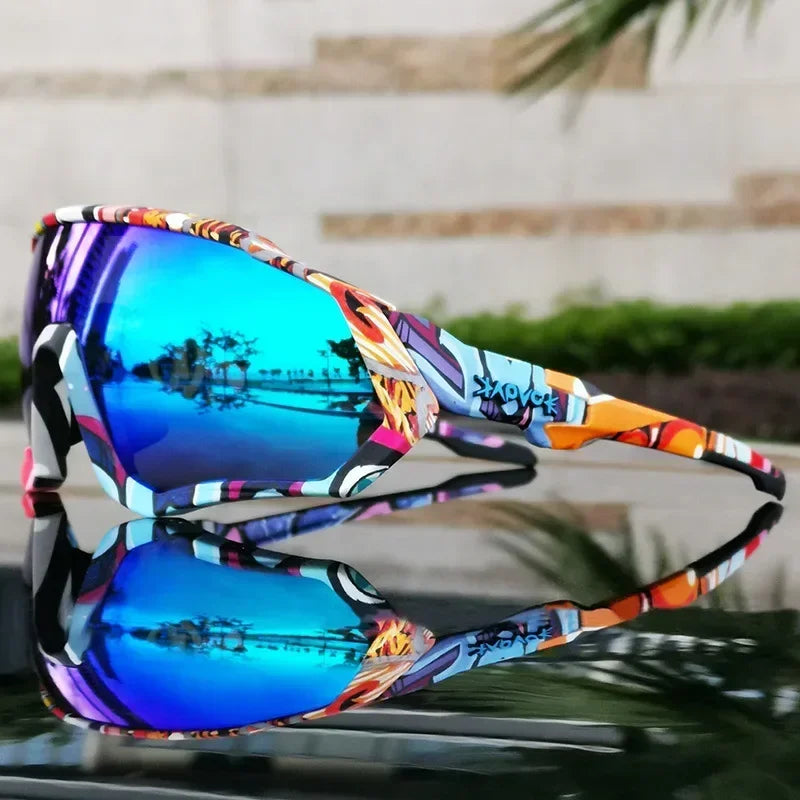Cycling Sunglasses Sports Cycling Glasses Bike Eyewear MTB Dark Glasses Outdoor Bicycle Goggles for Men Women Sunglasses UV400 - Kimlud