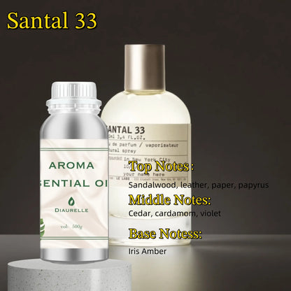 Perfume Hotel Essential Oil 500ML Air Freshener Pure plant essential for oil Hotel aromatic oils Fragrance Diffuser Air Purifier