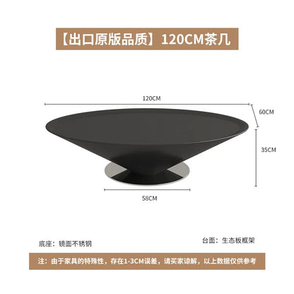 Simple Minimalist Coffee Table Unique Aesthetic Service Writing Coffee Table Decoration Modern Mesa Auxiliar Home Furniture - Kimlud