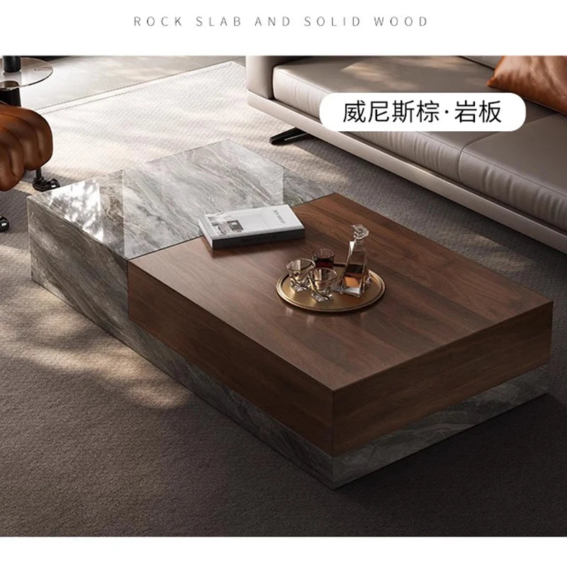 Minimalist Standing Coffee Table Nordic Designer Modern Accessories Center Coffee Table Unique Writing Meubles Home Furniture - Kimlud
