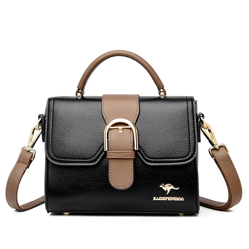 Luxury Brand 2023 Women's Simple Shoulder Bags Designer Women's Handbags Fashion Flap Crossbody Bag High Quality Vintage Handbag - Kimlud