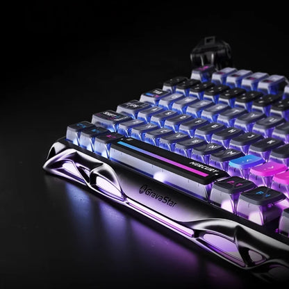 Gravastar 75k1pro Mechanical Keyboard Wireless Gaming Esports Professionali Keyboard Aluminum Customization Computer Peripherals - Kimlud