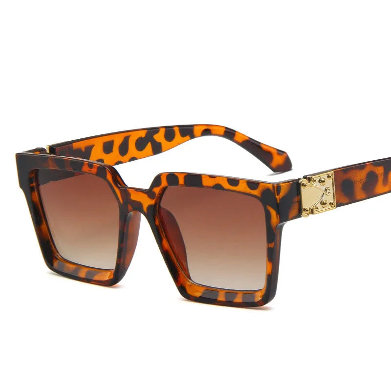 Square Sunglasses Men Luxury Brand Designer Men Eyeglasses Luxury Retro High Quality UV400 Gafas De Sol Hombre | Kimlud...