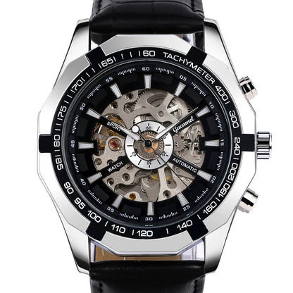 UTHAI M12 Casual and fashionable Men watch, night light automatic mechanical watch, cool clock gift，watches for man