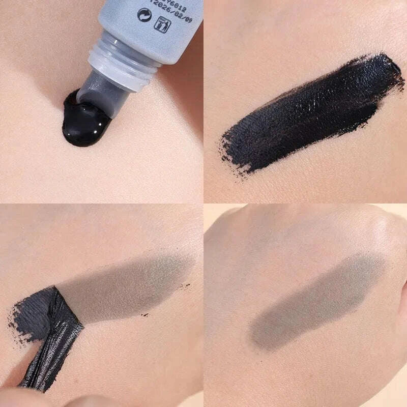 Tearing Eyebrow Gel Makeup Semi-Permanent Waterproof Long Lasting Tattoo Tint Sweatproof  Peel Off Dye Eyebrow Cream Cosmetics