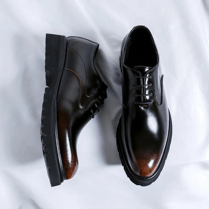 Leather Shoes For Man Genuine Leather Big Size Shoes High Quality Designer Formal Shoes Casual Shoes Fashion Business