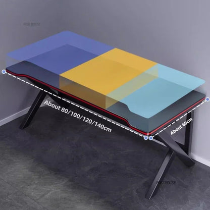 Modern Simple Wooden Computer Desks Bedroom Office Desks Home Student Reading Desk Desktop Internet Cafe E-sports Gaming Tables - Kimlud