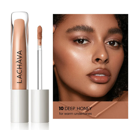 10-Color Matte Moisturizing Liquid Concealer High Coverage Waterproof Oil Control Brighten Skin Tone Cover Dark Circle Makeup - Kimlud