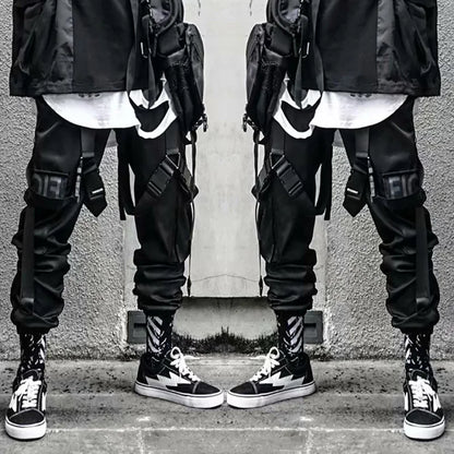Harajuku Joggers Cargo Pants Men Fashion Casual Multi Pocket Streetwear techwear Men Women Sport Trousers Trending y2k Style - Kimlud